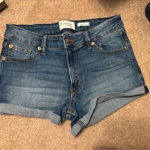Blue Denim Shorts